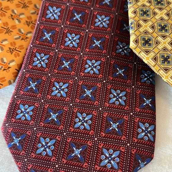 🟣 BOGO! Ermenegildo Zegna Silk Ties - Picture 4 of 6